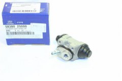 Цилиндр тормозной задний для HYUNDAI MATRIX (FC) 1.8 2001-2010, код двигателя G4GB-G, V см3 1795, кВт 90, л.с. 122, бензин, Hyundai-KIA 5838025000