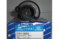 Фильтр топливный для HYUNDAI MATRIX (FC) 1.6 2001-2010, код двигателя G4ED-G, V см3 1599, КВт76, Л.с.103, бензин, Hyundai-KIA 3191138204